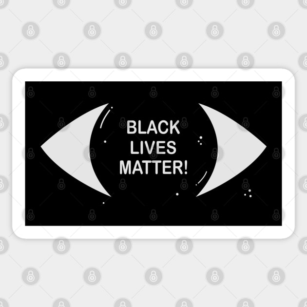Black Lives Matter, The World Is Watching, civil rights, human rights Sticker by UrbanLifeApparel